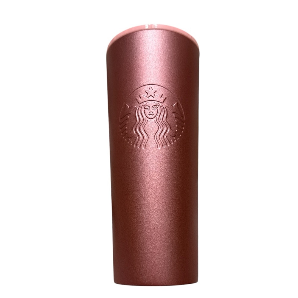 Starbucks Rose Metallic stainless steel cold cup Tumbler